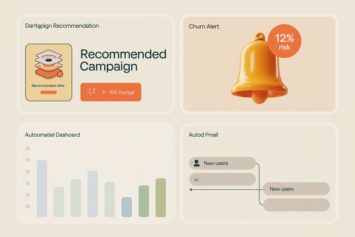 Segmentation Features - dashboard showing customer segments and analytics