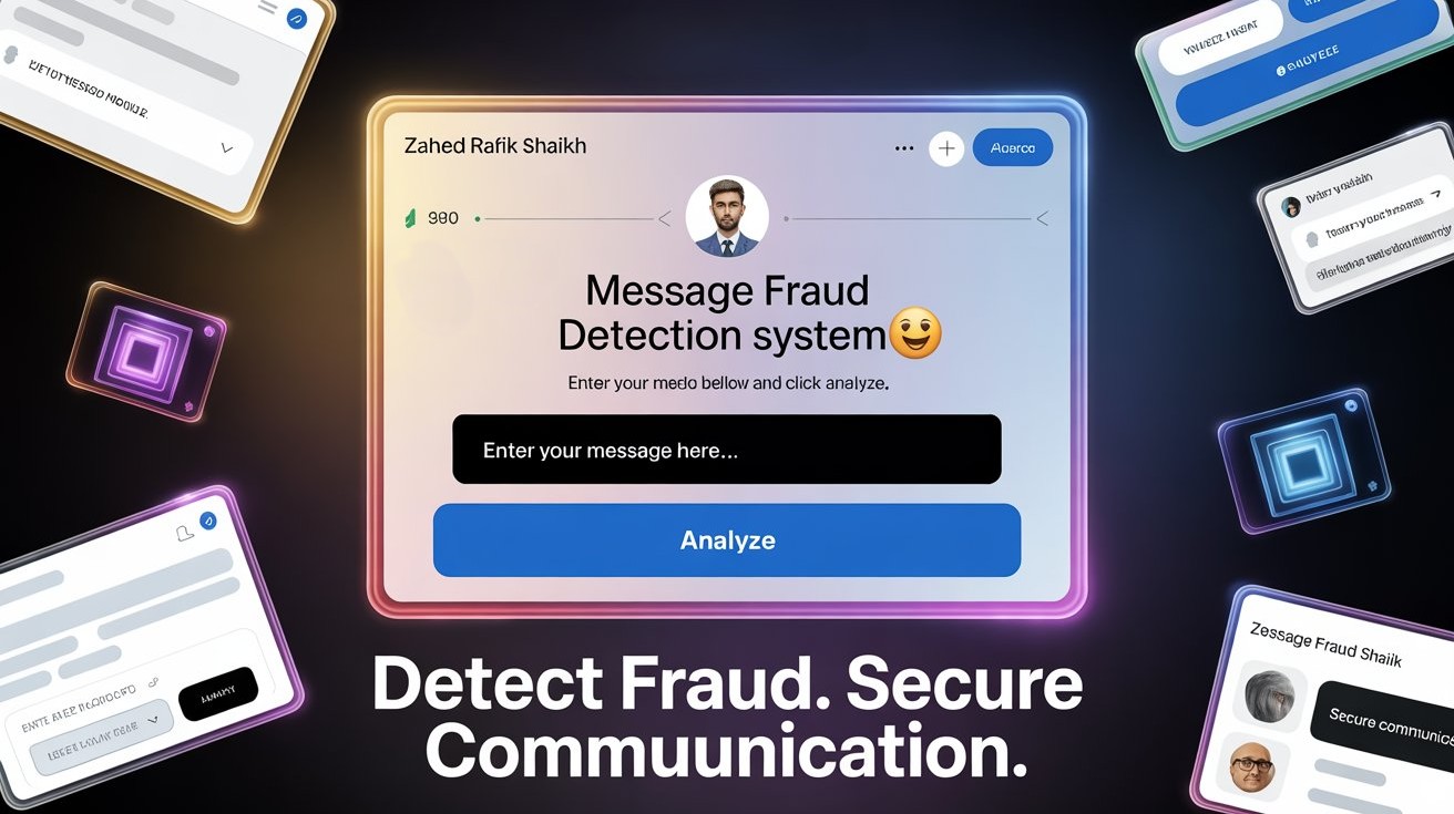 AI-powered defense against scam and spam messages — project preview image